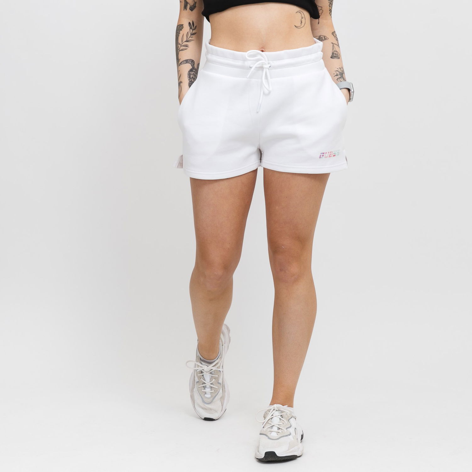 Šortky GUESS Emely Short Biela | V2GD11-G011, 0