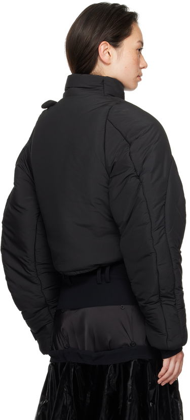 Prešívaná bunda Ottolinger Ottolinger Asymmetrical Padded Jacket Čierna | 1090603921, 2