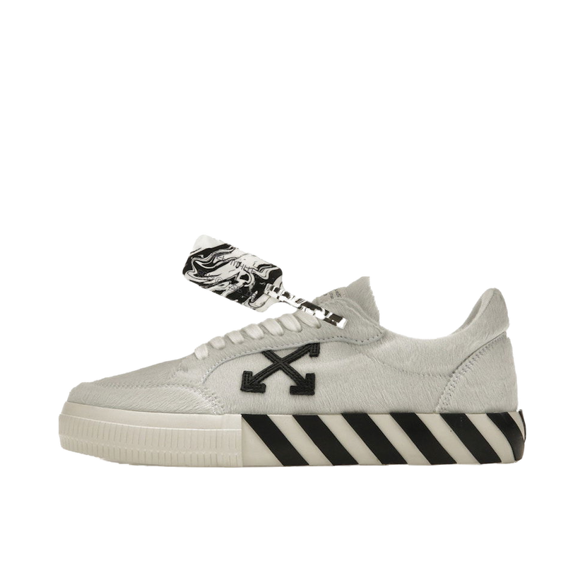 Tenisky a topánky Off-White Vulc Low White Black Arrow FW 20 Biela | OMIA085F20LEA0020110