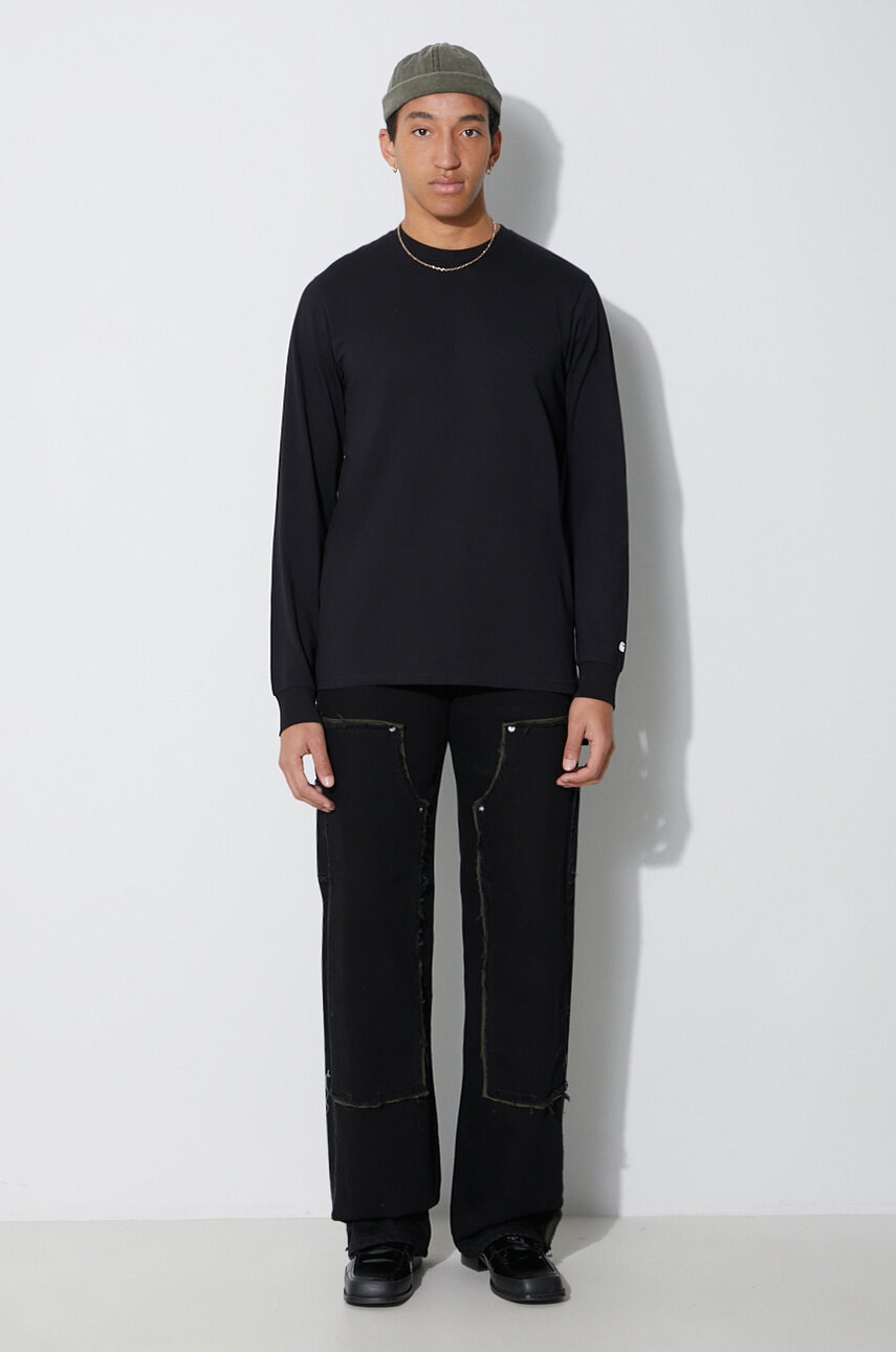 Tričko Carhartt WIP Carhartt WIP Long-sleeved T-shirt Čierna | I026265.0D2XX, 1