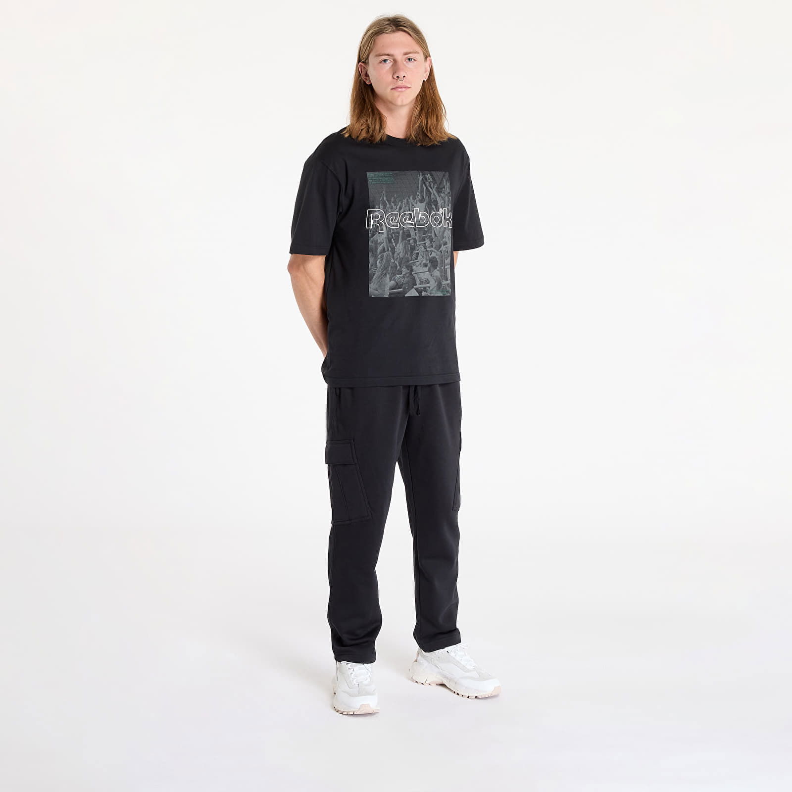 Classics Team Tradition Knit Cargo Pants UNISEX Black M