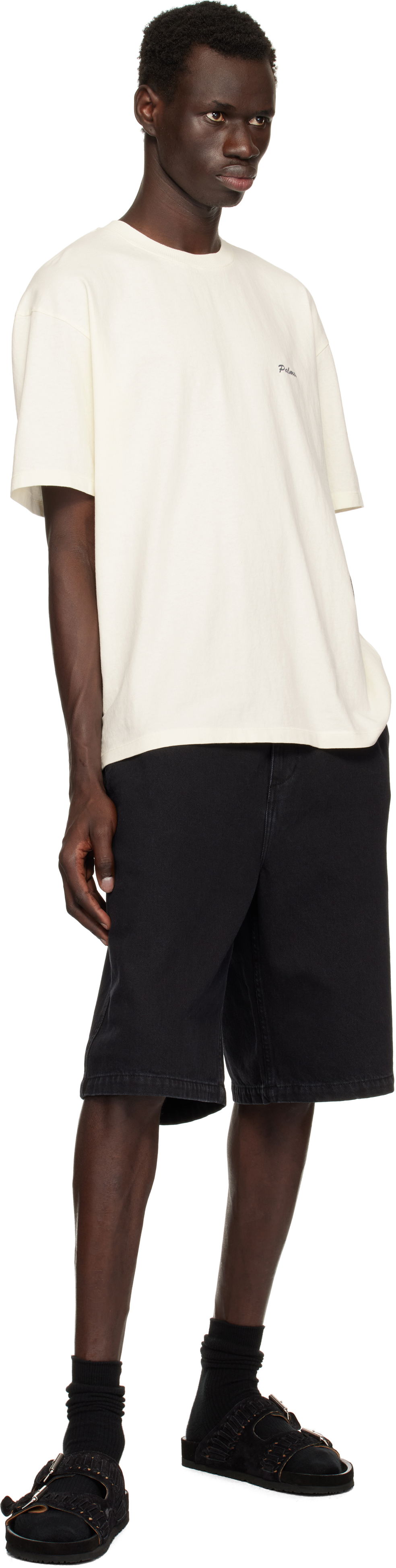 Dyed Chest Logo T-Shirt