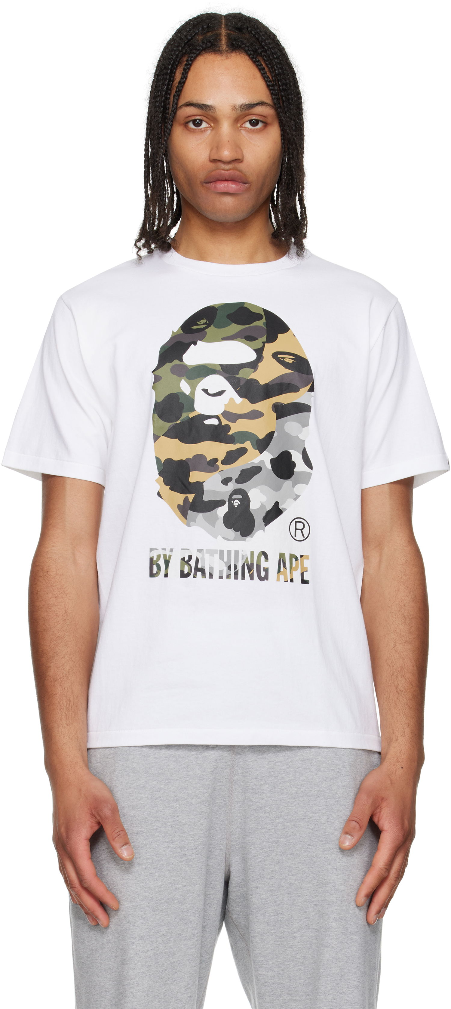 Tričko BAPE 1st Camo Crazy 'By Bathing Ape' T-shirt Rôznofarebný | 001TEL301017M, 0