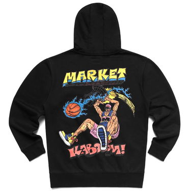 Mikina MARKET Slam Dunk Sketch Hoodie Čierna | 397000197/0001, 1