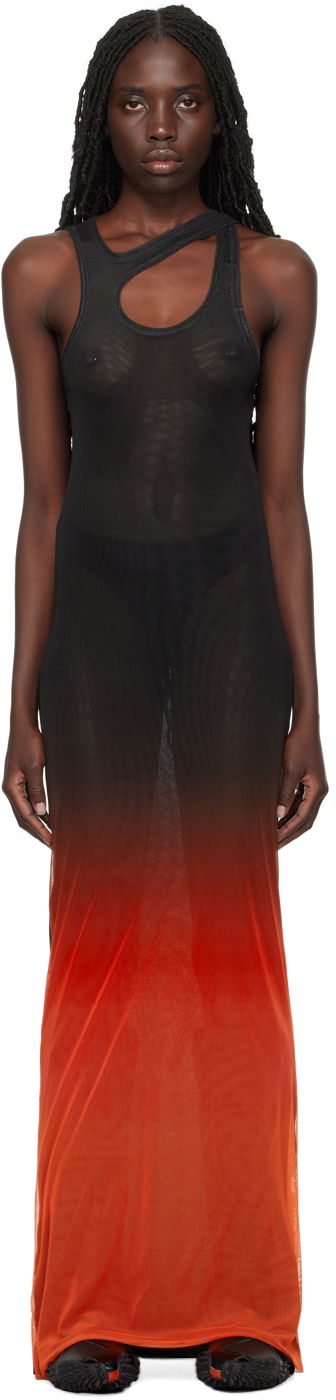 Šaty Ottolinger Ottolinger Gradient Maxi Dress Čierna | 102702, 0