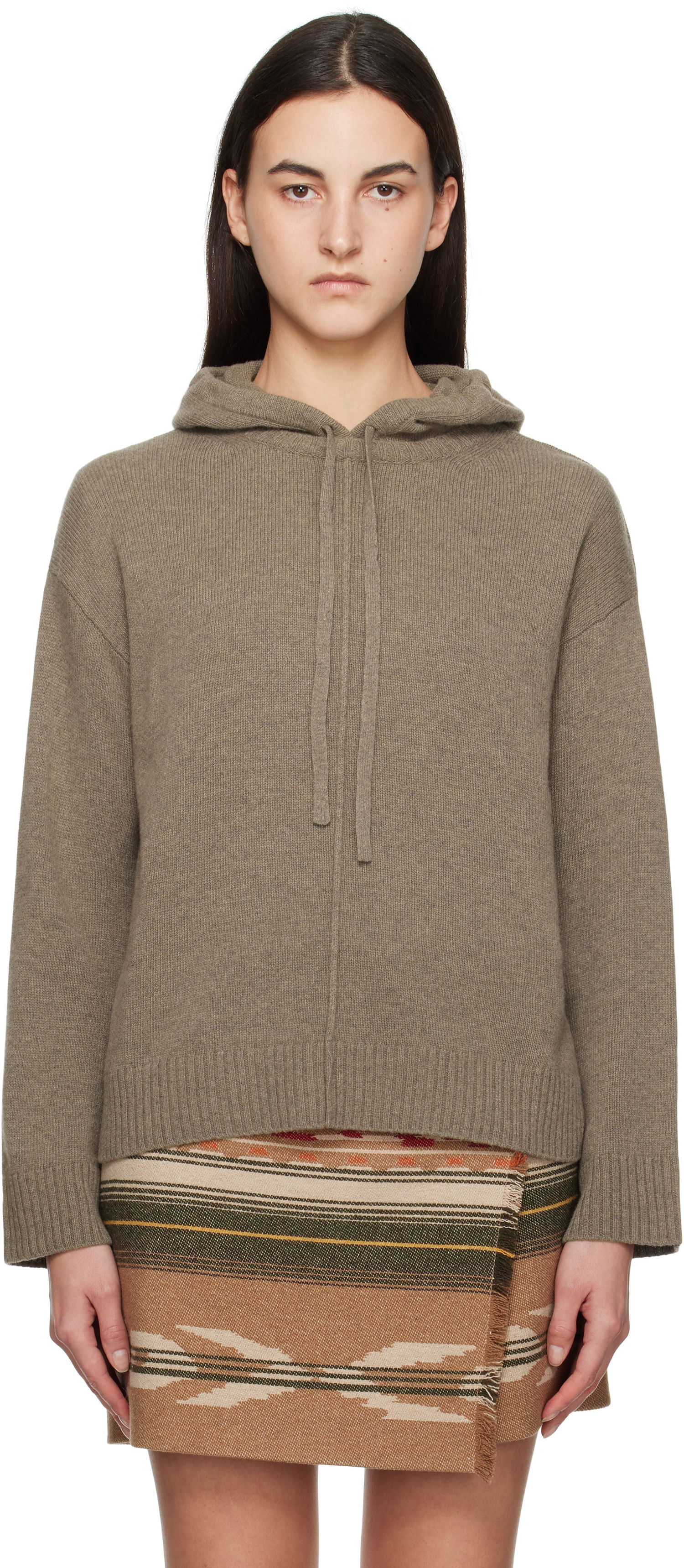 Mikina Max Mara Weekend Jerez Knit Hoodie Hnedá | 2425366142600 MM12135, 0