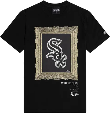 Tričko New Era MLB Chicago White Sox Framed Logo T-Shirt Čierna | 60431213-60431213, 0