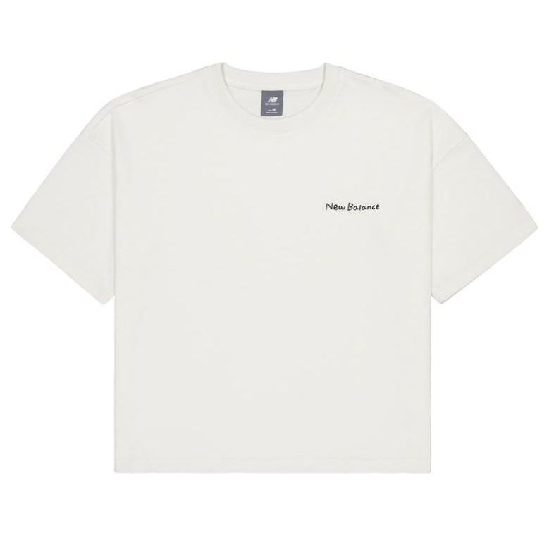 Tričko New Balance Skateboarding Graphic T-Shirt Biela | AWT42321-CIC