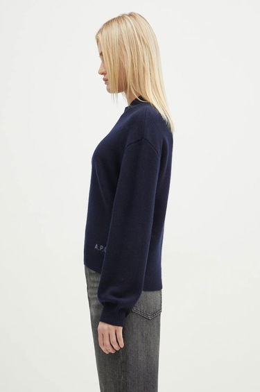 Sveter A.P.C. A.P.C. Pull Esther Wool Sweater Navy | WVBDK.F23373.IAK, 1