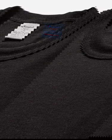Tričko Champion Crewneck T-Shirt Made in USA Čierna | C5B301 X090, 3