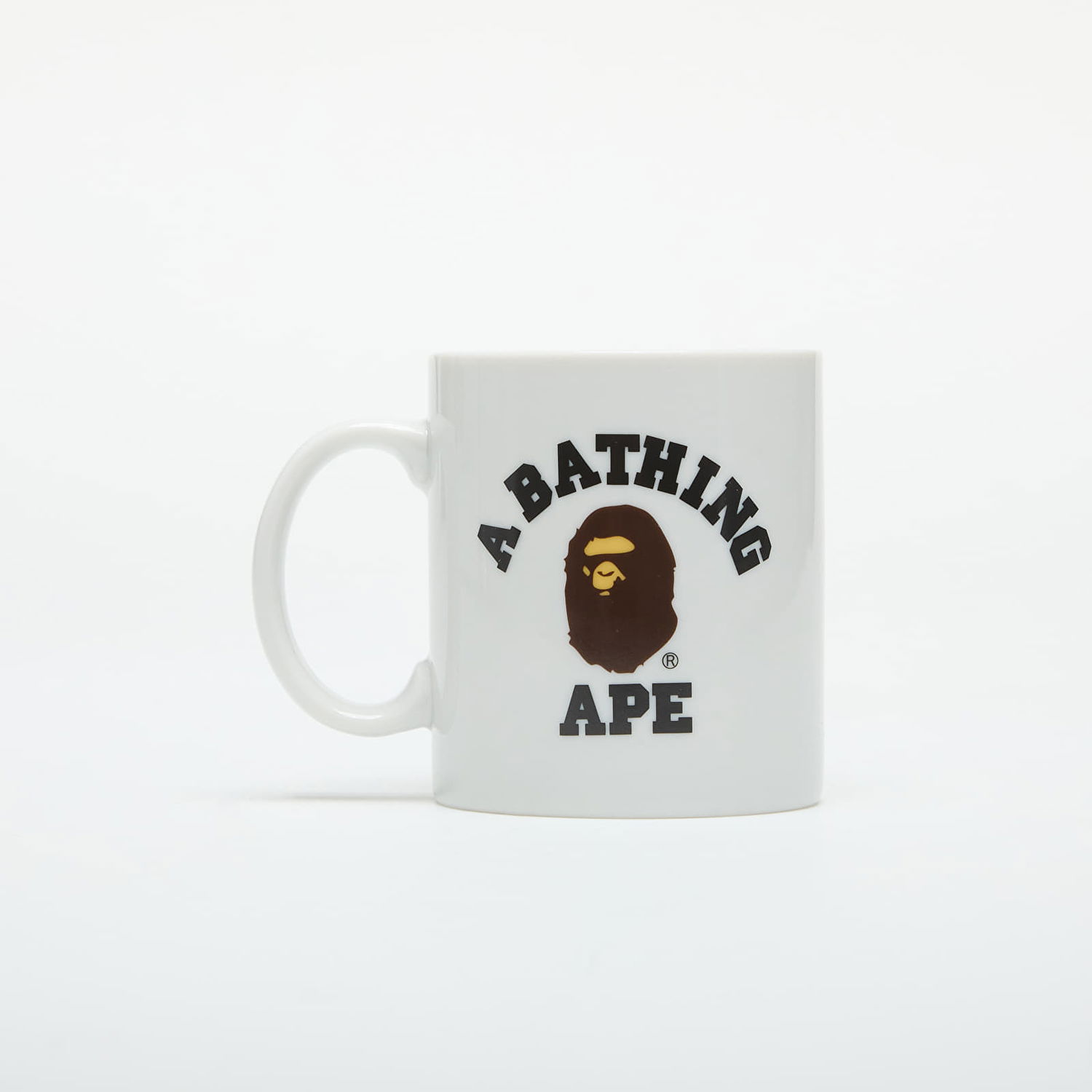 Home decor BAPE A BATHING APE College Pottery Mug White Universal Biela | 001KAK801016M WHT, 0
