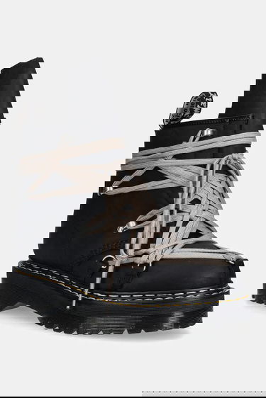 Tenisky a topánky Rick Owens Rick Owens DRKSHDW x Dr. Martens 1460 Quad Sole Megalace® Boot Čierna | DM02E6812.8001, 0
