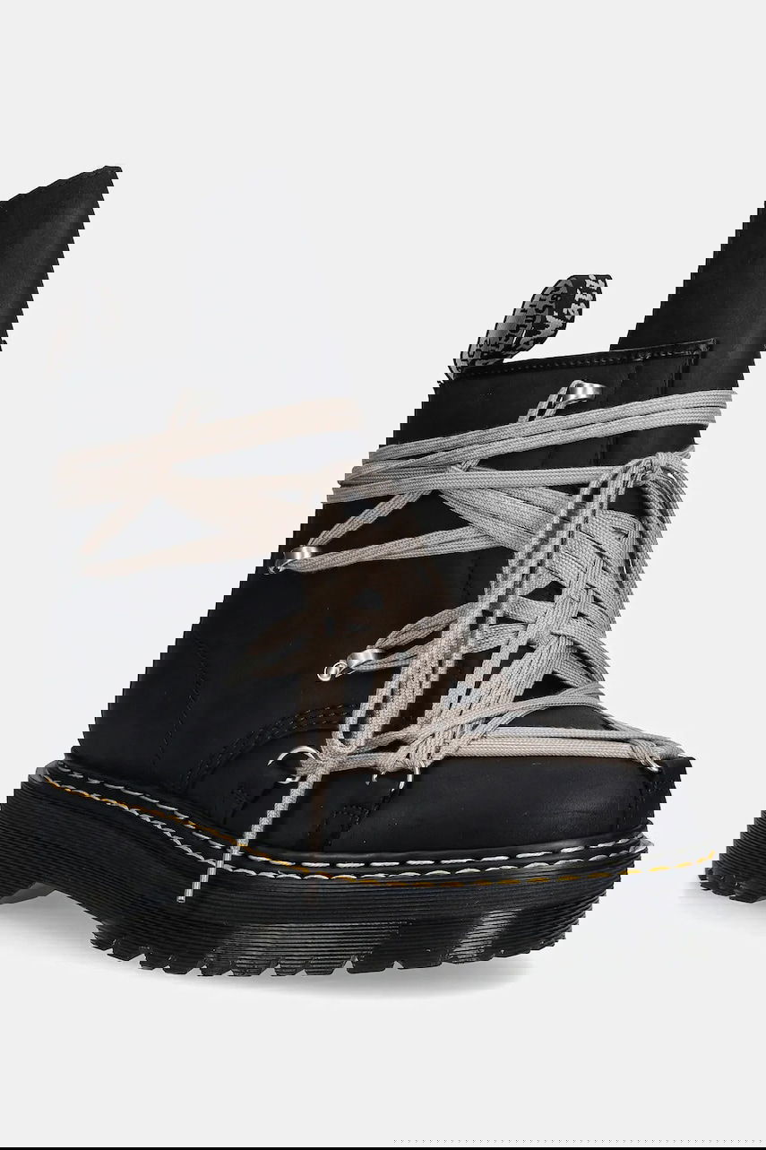 Tenisky a topánky Rick Owens Rick Owens DRKSHDW x Dr. Martens 1460 Quad Sole Megalace® Boot Čierna | DM02E6812.8001, 0