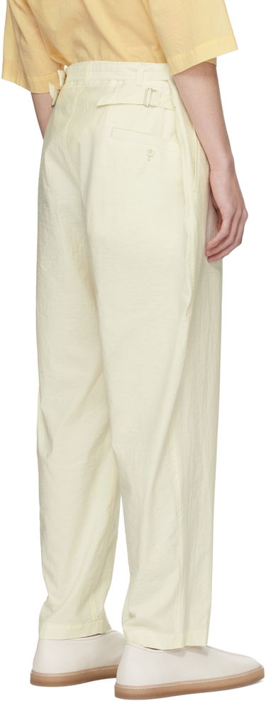 Nohavice LEMAIRE Lemaire Belted Trousers Žltá | PA1085 LF1234, 2
