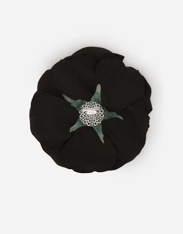 Spona Dolce & Gabbana Black Flower Brooch Čierna | GY008AGH869S8000, 1