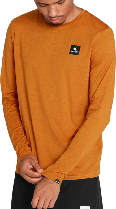 Tričko Saysky Reflective Logo Pace Long Sleeve Oranžová | omrls20c4008-omrls20c4008, 0