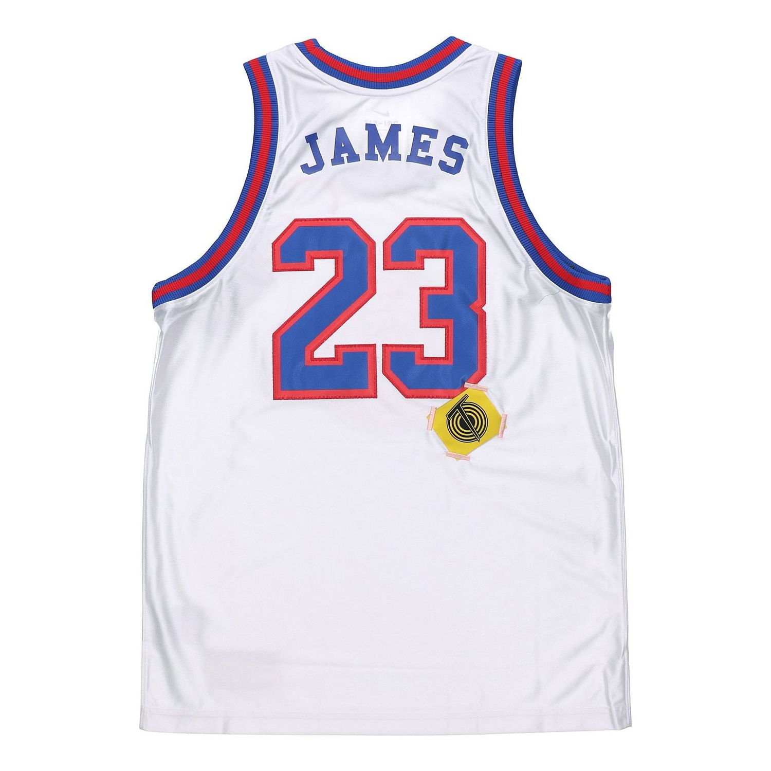 Dres Nike NBA Space Jam LeBron James 23 Basketball Jersey Biela | CW4279-100, 0