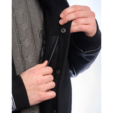 Bunda Mitchell & Ness NFL Blackout Collection Oakland Raiders Varsity Jacket Čierna | JK9935-ORABLCK, 8