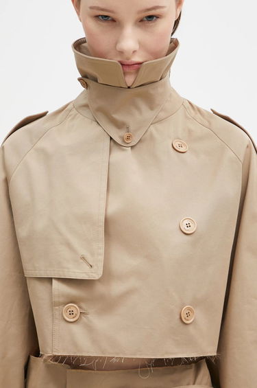 Trenčkot VETEMENTS VETEMENTS Deconstructed Trench Coat Béžová | WA66JA400S, 4