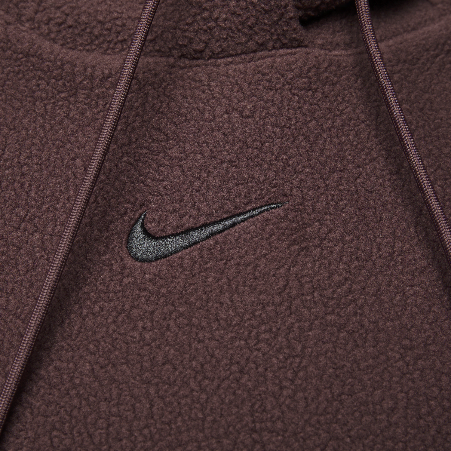 Mikina Nike Plush Pullover Hoody Vínová | DQ6840-652, 1