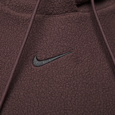 Mikina Nike Plush Pullover Hoody Vínová | DQ6840-652, 1