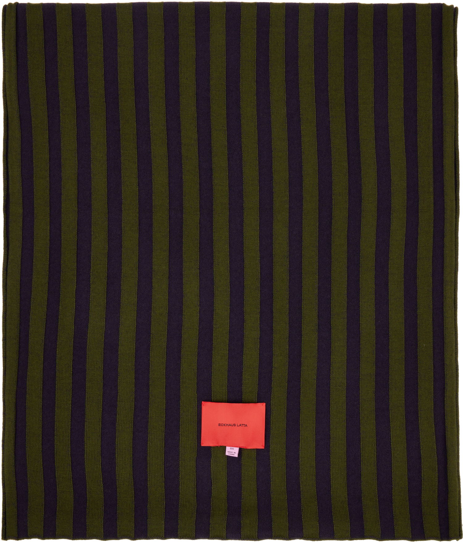 Šál Eckhaus Latta Eckhaus Latta Keyboard Striped Knit Scarf Fialová | 8256-EL-PF25-M -, 1