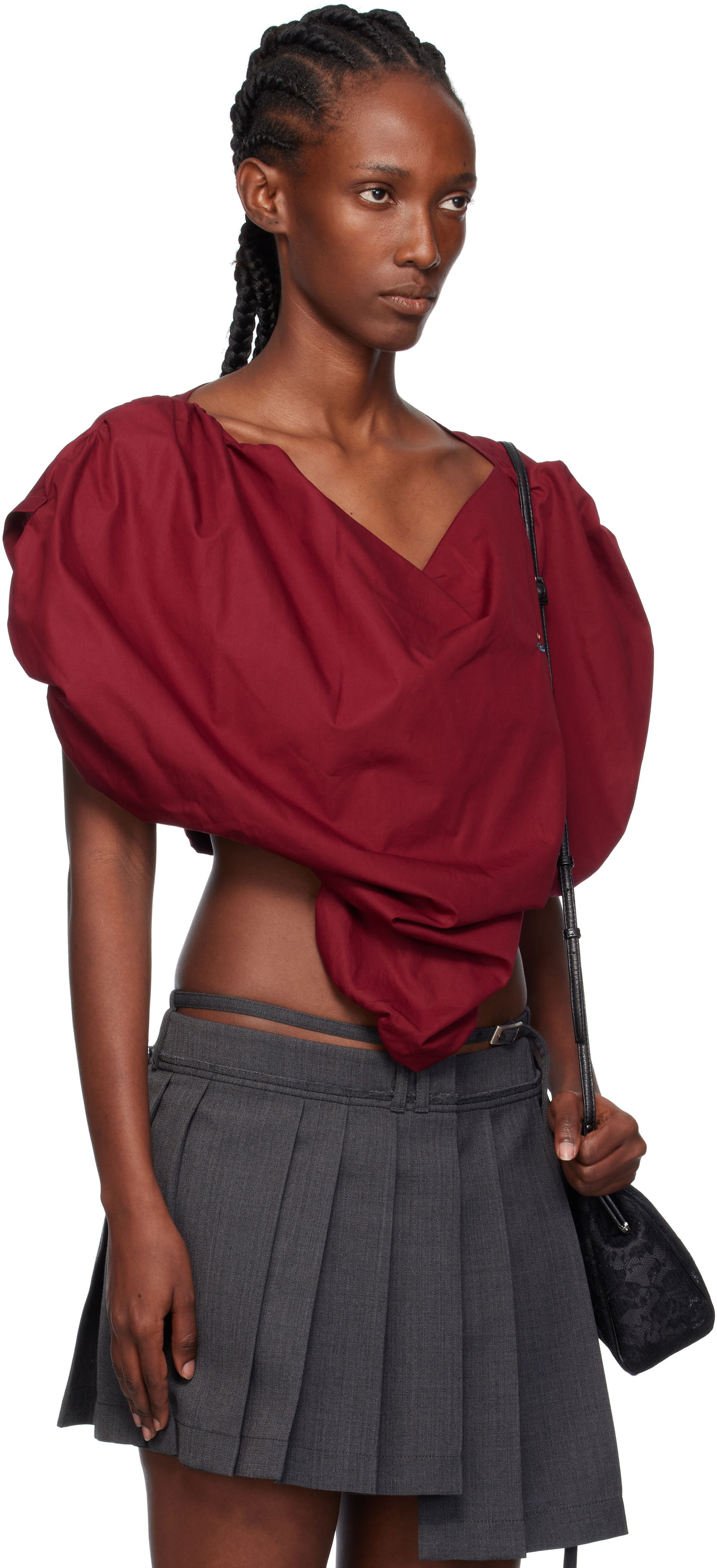 Vivienne Westwood Heart Puff Sleeve Blouse