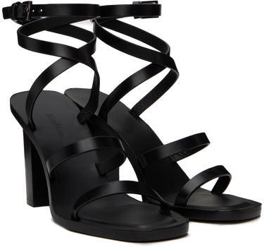 Tenisky a topánky Max Mara Juttal Heeled Sandals Čierna | 2414521092600, 3