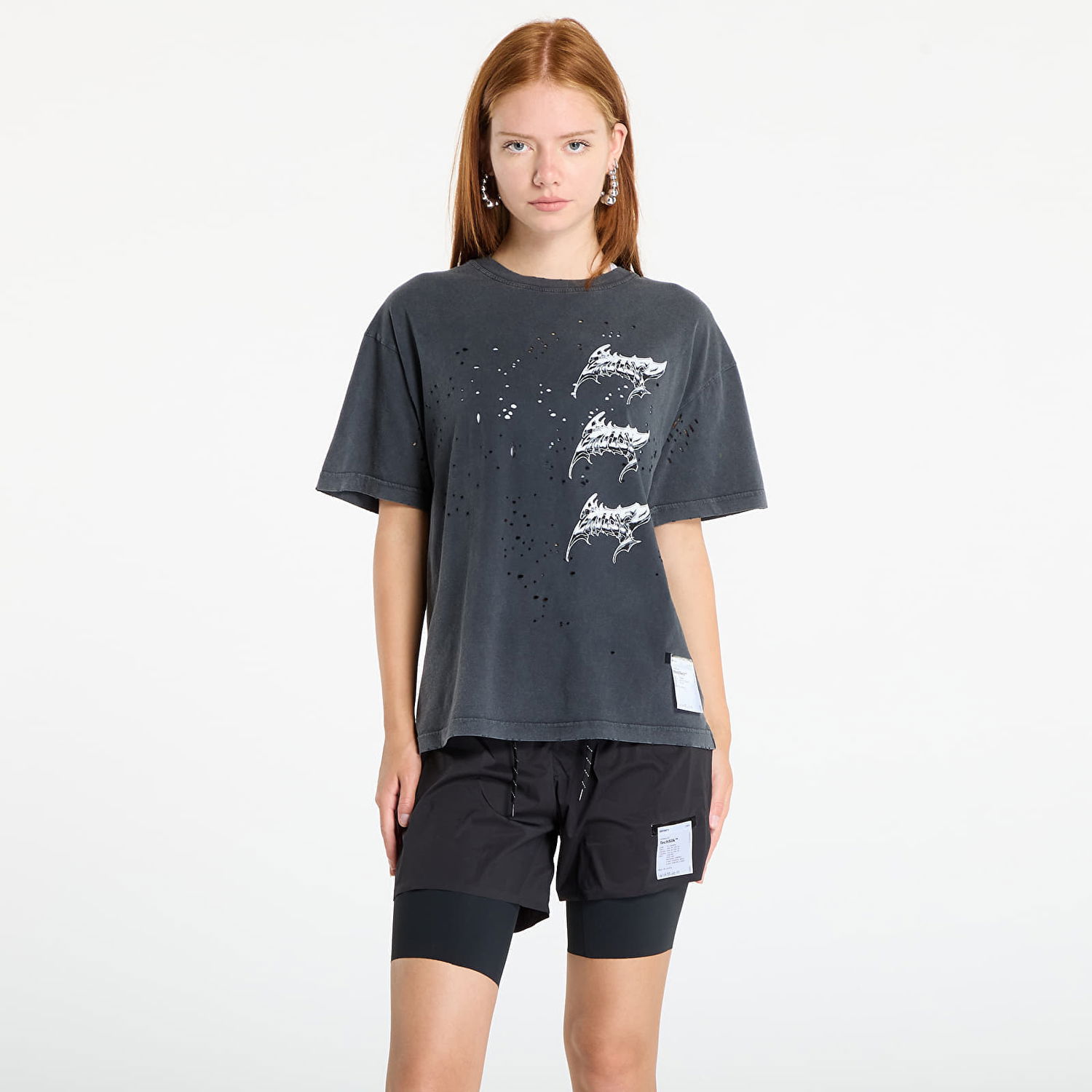 Tričko Satisfy Satisfy MothTech T-Shirt Šedá | 11006-AB-LG1, 0