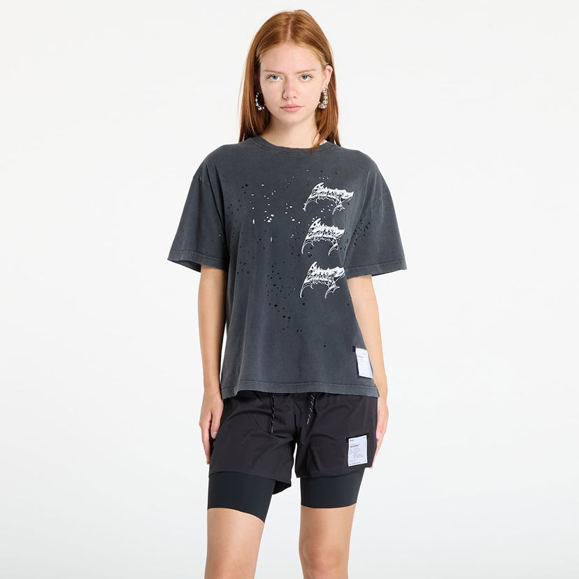 Tričko Satisfy Satisfy MothTech T-Shirt Šedá | 11006-AB-LG1