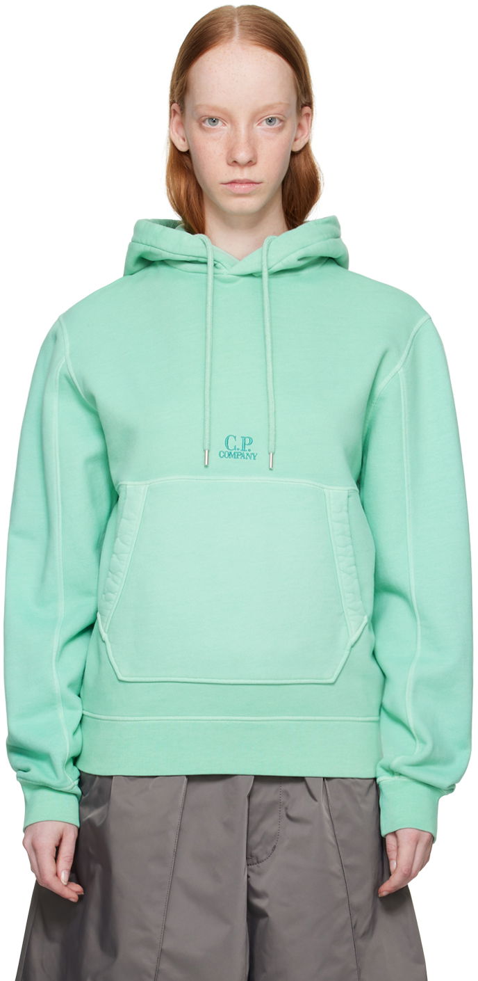 Mikina C.P. Company Emerized Hoodie Modrá | 13CMSS009B-006372R, 0