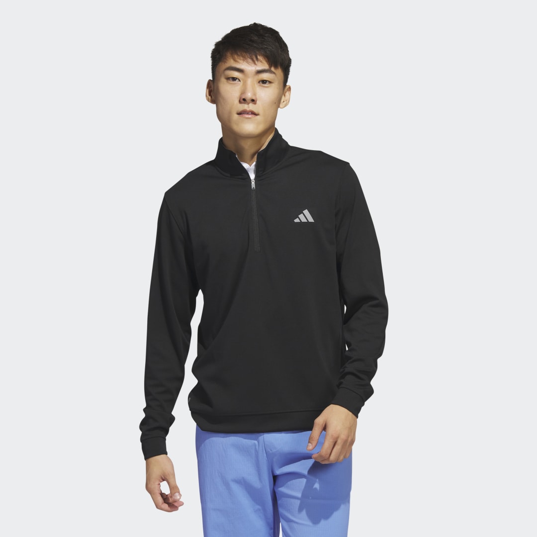 Mikina adidas Performance Elevated 1/4-Zip Čierna | IB6115, 0