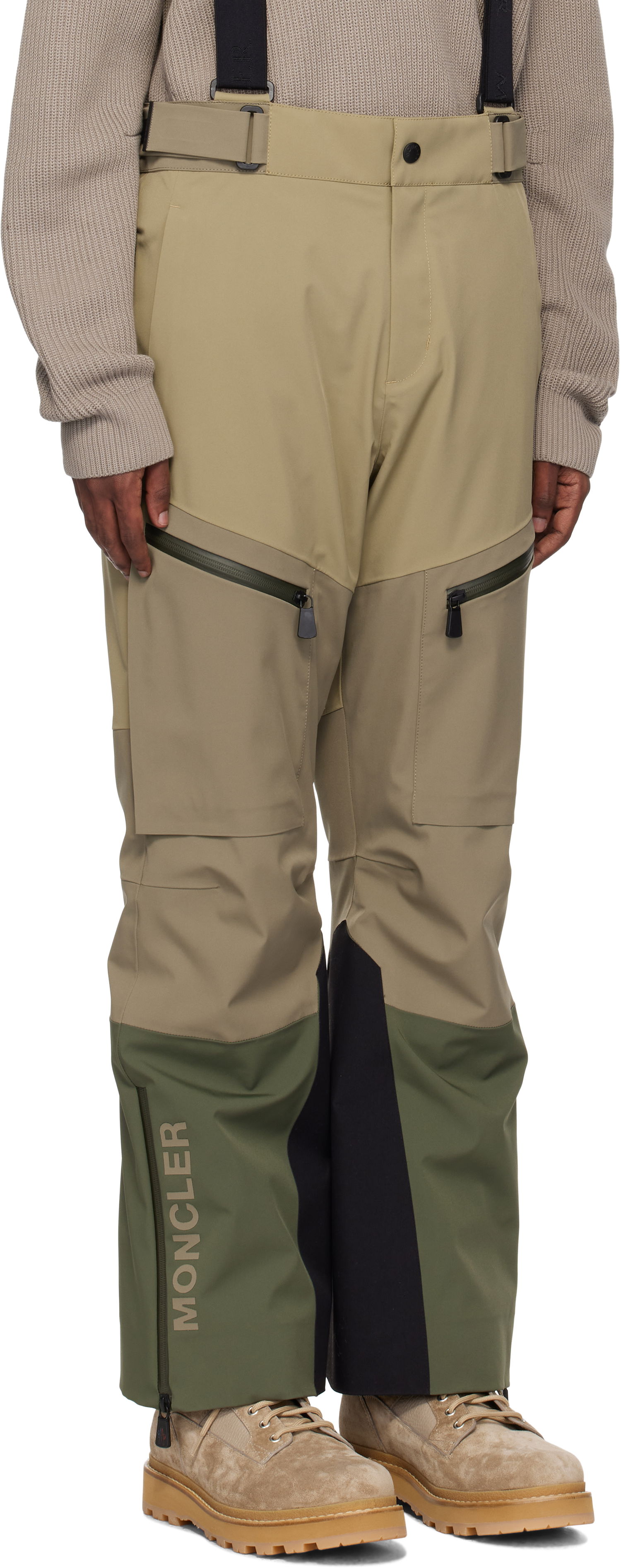 Cargo nohavice Moncler Moncler Grenoble Ski Trousers Zelené | J20972G00004M4286, 1