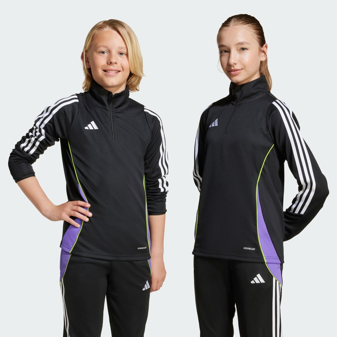 Mikina adidas Performance Tiro 24 Training Quarter-Zip Top Čierna | JW4376, 0