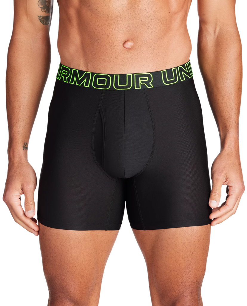 Boxerky Under Armour Performance Tech™ Mesh 6" 3P Čierna | 1383884-002