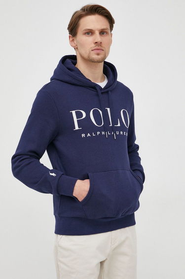 Mikina Polo by Ralph Lauren Logo Popover Hoody Navy | 710860831004, 0