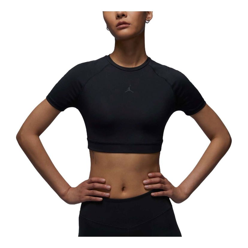Crop Top Jordan Sport Bodycon Performance Crop Top Čierna | FV6928-010
