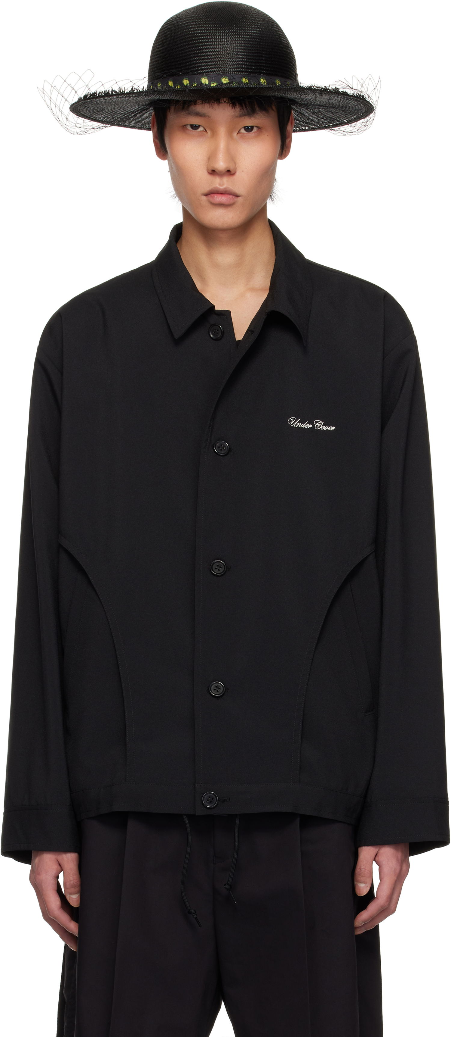 Klobúk UNDERCOVER Undercover Nylon Coach Jacket Čierna | UP1E4204-2, 0