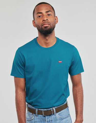 Tričko Levi's SS ORIGINAL HM TEE Tyrkysová | 56605-0184, 4