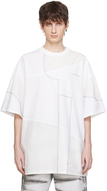 Tričko Feng Chen Wang Feng Chen Wang Paneled T-Shirt Biela | FMS17TS05, 0