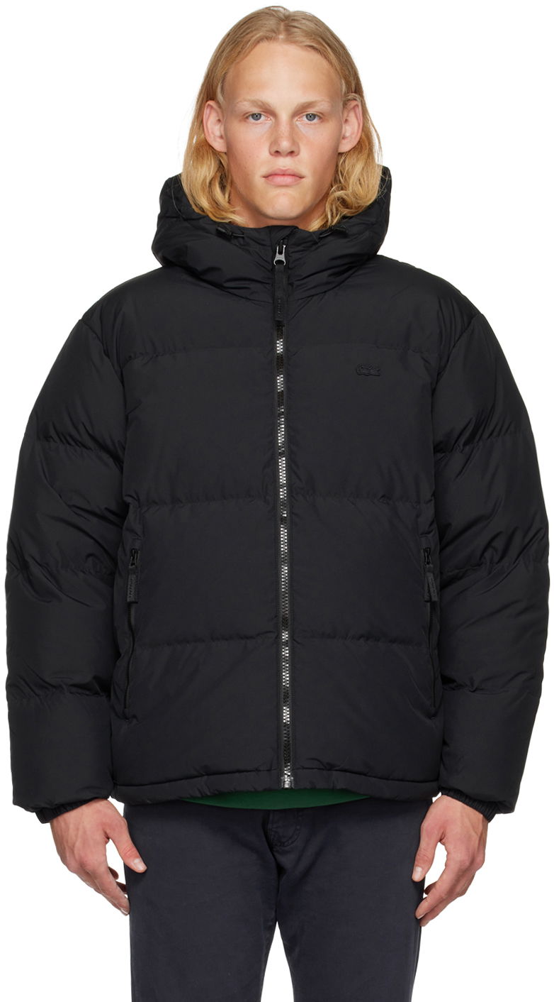 Bunda Lacoste Water-Repellent Down Jacket Čierna | BH3522, 0