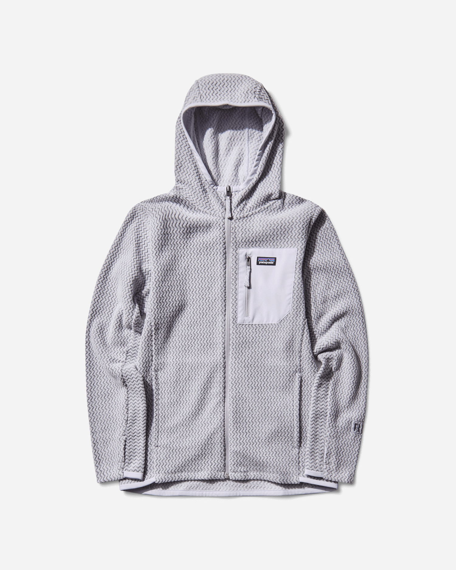 Mikina Patagonia R1 Air Full-Zip Hoodie Šedá | 64810 FGLP, 1