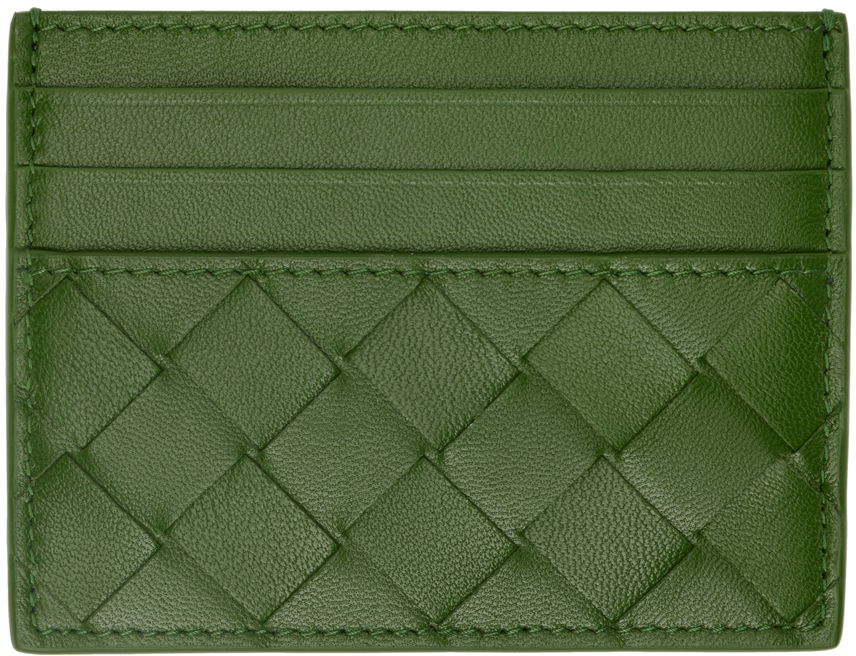 Peňaženka Bottega Veneta Credit Card Case Zelené | 635042 VCPP3, 0