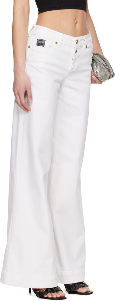 Džínsy Versace Versace Jeans Couture Flared Jeans Biela | E78HAB561_ECEWR1, 1