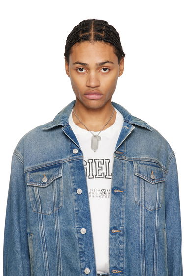 Náhrdelník Maison Margiela MM6 Maison Margiela Key Tag Necklace Metalická | SM6UU0067 P7210, 1