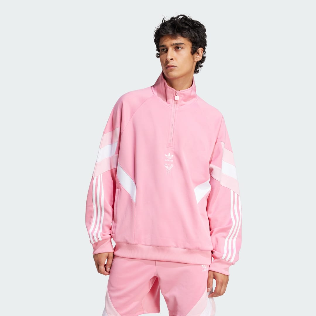 Mikina adidas Originals Inter Miami CF Originals Half-Zip Sweatshirt Ružová | JI6907, 0
