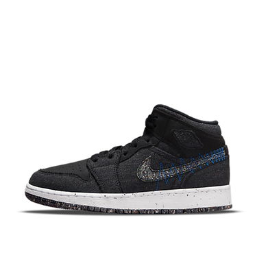 Tenisky a topánky Jordan Air Jordan 1 Mid Crater "Black" GS Čierna | DM4334-001, 2