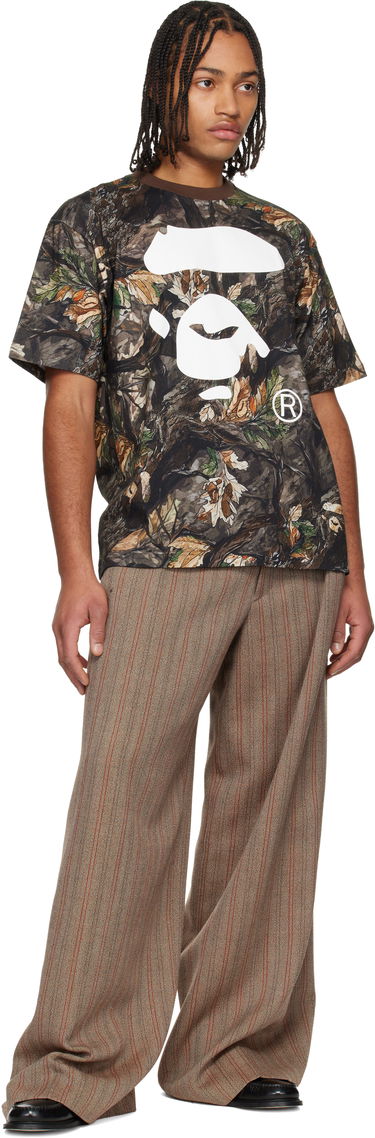 Tričko BAPE Tree Edge Camo Ape Face Relaxed T-shirt Rôznofarebný | 001CSL801012M, 3