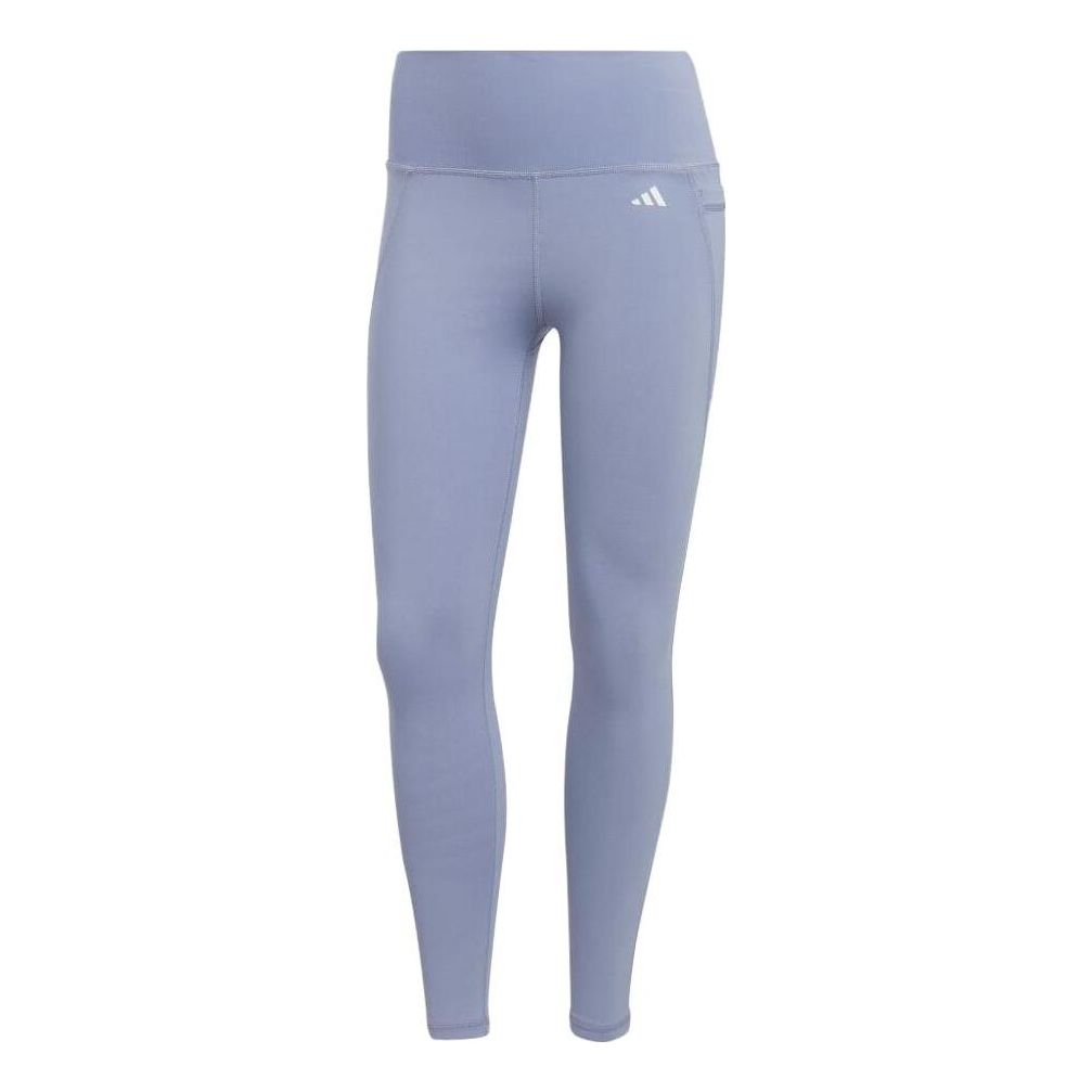 Legíny adidas Originals Optime Stash Pocket High-Waisted 7/8 Leggings Modrá | HR5442, 0