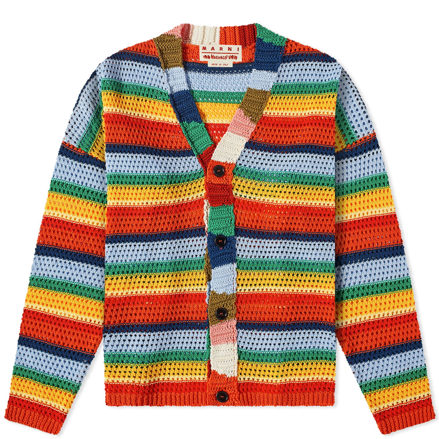 Sveter Marni X No Vacancy Inn Cardigan Multicolor Rôznofarebný | CDMG0109Q0-UFCB16-00X99, 0